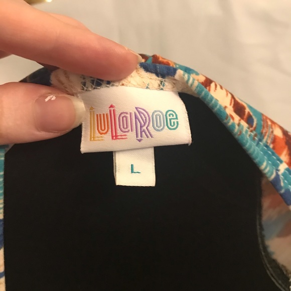 LulaRoe Patterned Top - Picture 6 of 6